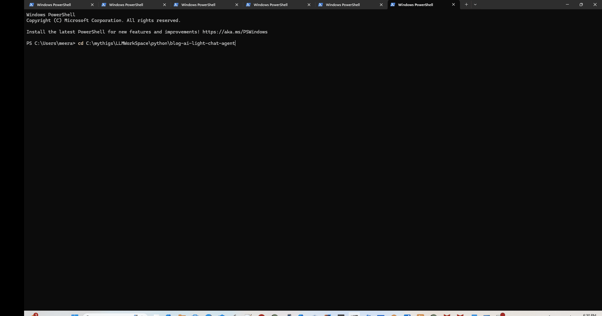 Blog Chatbot Screenshot